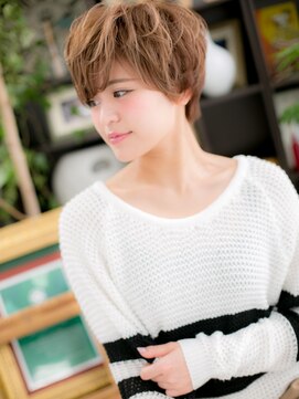 カバーヘア ブリス 北浦和(COVER HAIR bliss) ★弾けるガーリー★くせ毛風小顔ラブショート★1!