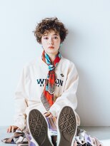 ベル 表参道店(Belle)&nbsp;ショート 外国人の子供のようなくせ毛風パーマ【Belle表参道】