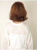 春のナチュラルふんわりボブ
