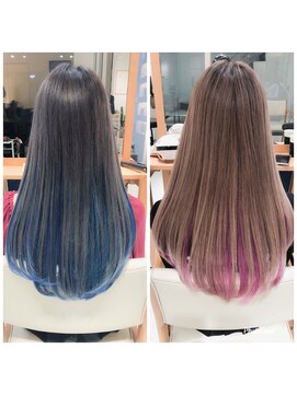 デイズ(days) 10代/20代/30代/40代　インナーカラーブリーチデザインカラー