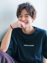 王道マッシュショート×アッシュベージュ/簡単スタイリング/小顔