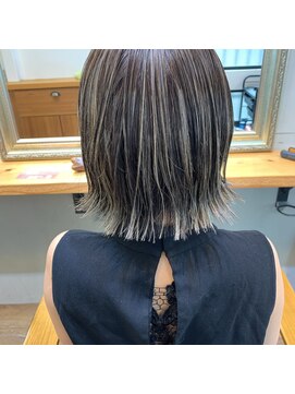 コンパス(COMPASS) 【エアタッチハイライト】ハイコントラストボブ