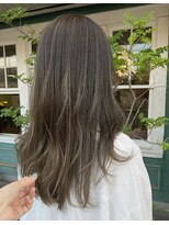 エルジン ヘアドレッサー ショップ(ELGIN HAIR DRESSER SHOP) 【saya】オリーブベージュとハイライト