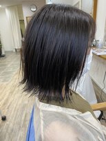 アンド ローバー(and LOVER) 切りっぱなし　外はねボブ