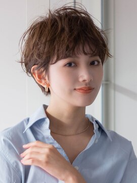 サーカス バイ ビュートリアム 青山(CIRCUS by BEAUTRIUM) マッシュショート 大人可愛いショートヘア 艶カラー 30代40代