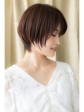 カバーヘア イヴ 戸頭店(COVER HAIR EVE) シースルーバング美シルエットクールショートZ戸頭20代30代40代