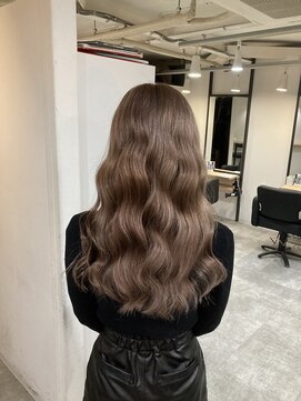 ラフ 難波店(LAFF) #黒髪#ボブルフ#ネビージュ#小顔#ワンレン