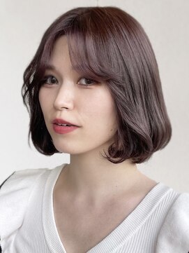ナンブヒルズ(nambu-HILLS) 髪質改善ピンクバイオレット フェイスフレーミング