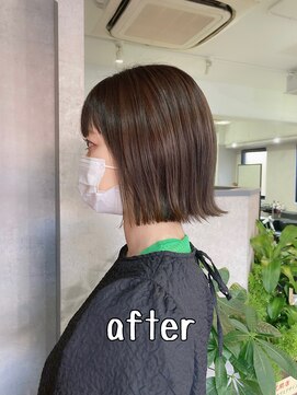 カノア(canoa) ☆サラ＆ツヤ美髪♪クラシカルな外ハネショート◎20代30代40代