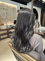 ヘアリゾート粋 ティガ 池袋店(tiga)&nbsp;池袋 大人可愛い 韓国風ロングヘア グレージュ 20代 30代