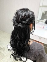 ヘアーメイクサロンアール(hair make salon R)&nbsp;ハーフアップ