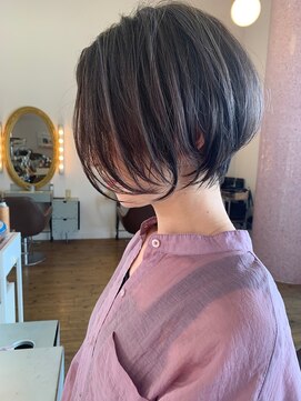 コワファースト 別府 丸みショートx大人カラー