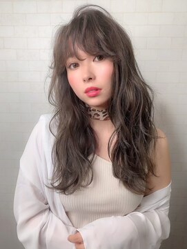 ニスル センター南店(NISURU） 似合わせカット/大人ガーリー/ダークアッシュ/着物/センター南