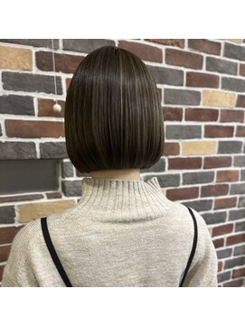 ヘアーブランドジン パルト(HAIR BRAND Jin Palt) ハイライトボブ