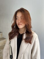 バズ(BUZZ) ブリーチなしのオレンジカラー!