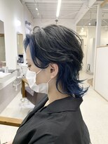 ルーラリーヘアーキタキュウシュウ(Luraliy hair kitakyushu)&nbsp;luraliyルーラリー北九州小倉北区ウルフレイヤーブルーブラック