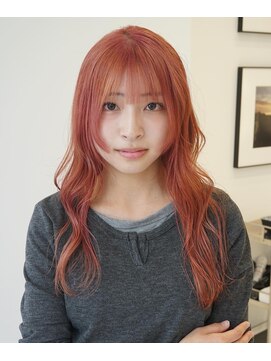 ハイブ 金沢(Hive) 10代20代ブリーチハイトーンピンクカラー