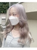 ホワイトブリーチ／韓国風ヘア/ワンホンヘア