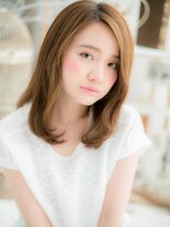 モッズヘア 越谷(mod's hair)&nbsp;インナーカラーくせ毛風小顔ミルキーベージュh3越谷20代30代40代