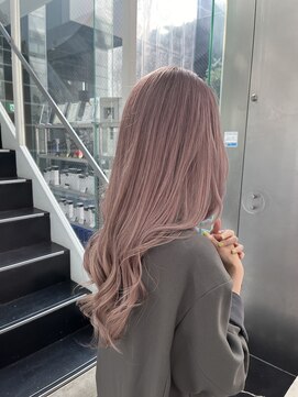 シェリ ヘアデザイン(CHERIE hair design) 福岡 ブリーチ ベージュ グレージュ ダブルカラー ハイライト