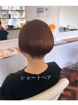 ヘアーアンドメイクアップモパ ショートヘア