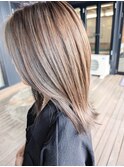 フェイスフレーミング×アッシュグレー