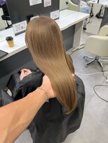 ノウハウ キョウト(KNOWHOW kyoto)&nbsp;ハイトーンベージュカラー/ロングレイヤー