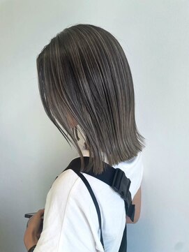 ヘアーラニッシュ 船橋店(hair Lanish) 白髪ぼかしハイライト/マロンベージュ/20代30代40代