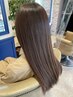 カット+髪質改善ストレート+ハホニコトリートメント ￥19900