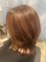 エルア(elua)&nbsp;ハイライト(オレンジブラウン)×レイヤースタイル