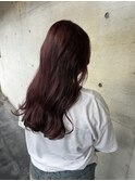 “wine red color style“