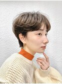 前髪あり大人ショートボブ20代30代40代表参道