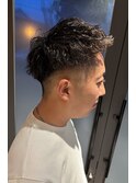短髪スパイラルパーマ