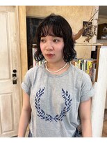 ヴァンダンジュ(Vendange)&nbsp;大きく揺れるボブパーマ