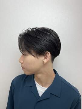 ステージ(STAGE) センターパート　ニュアンスパーマ　本厚木