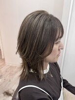 カミノワ(kaminowa)&nbsp;白髪率30%おすすめヘア 神戸/三宮/元町/脱白髪染め/白髪ぼかし/