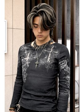 ラッドルーム(LAD ROOM.) センターパート/ニュアンスパーマ/ハイライト/バレイヤージュ