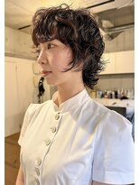 ハイジア(hygea)&nbsp;マッシュウルフ☆ショートウルフ☆ウルフパーマ☆ラフウェーブ