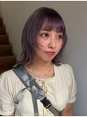 顔まわりレイヤーのボブウルフ＊