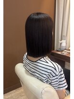 ヘアデザインスペース イチエ(hair design space i chi e)&nbsp;スタイリング楽ちん◎切りっぱなしボブ
