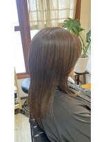 ヘアデザイン ナチュール(Hair Design natur)&nbsp;ロング×ミルクティーベージュ