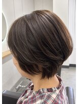 ブリンク 心斎橋店(BLINK)&nbsp;ショートカット×白髪ぼかしカラー