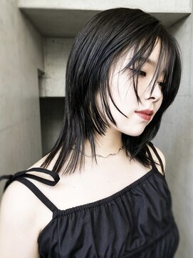 ボコカ(bococa) 【macana指名】レイヤーカットくびれミディアムボブストレート