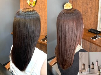 ヘアーサロンイチマルイチ(Hair Salon 101)の写真/【大人世代の美髪ケア】年齢とともに気になるパサつきに。上質なツヤとまとまりを。