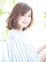 [K-two銀座]甘めフェアリーミディアム～軽やかカールで小顔に～