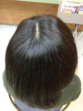 きみいろ 髪本来の色を基調に明るめに　天然ヘナ&ハーブ染め