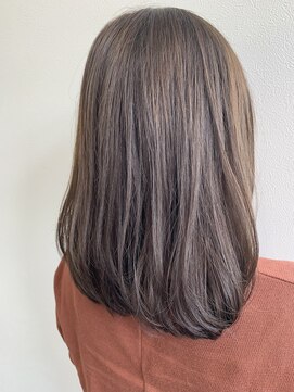 カルムアリエ(CALME allier) ラベンダーグレージュ ミディアム 褒められカラー