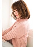 ふんわりワンカールボブ