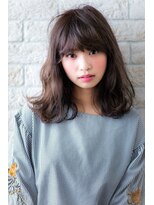 ヘアーアートシフォン 川口東口店(hair art chiffon)&nbsp;Wカラー,グラデーションカラーの無造作カールのヘルシーレイヤー