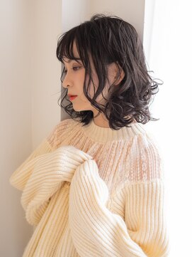 ヘアアンドエステ ヒロイン 西麻布本店(Hair&Esthe HIROIN) 『HIROIN西麻布本店』愛されパーマミディ